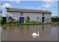 Converted stables by the Shropshire Union Canal at Audlem, Cheshire