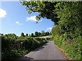 Lane near Luckdon