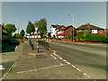 Reddish Road heading north toward the village.