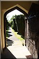 Church door