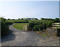 Entrance to Ffrydiau-gwynion farm