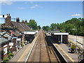 Wymondham station from the footbridge