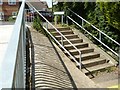 Steps by Black Brook Loughborough