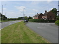 SJ6990 : Hollins Green - West Access From A57 by Peter Whatley