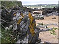 C5449 : Jaggy rock, Culdaff by Kenneth  Allen