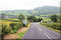 Road Junction near Castle Caereinion