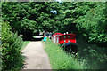 Moored up in leafy Birmingham