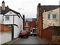 Service alley behind Wood Street, Rugby (2)