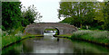 Shropshire Union Canal turnover bridge at Pendeford