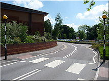 SX9391 : Exeter : Royal Devon & Exeter Hospital - Pedestrian Crossing by Lewis Clarke