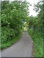 Continuation of Royds Hall Lane - viewed from Abb Scott Lane