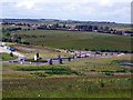 NZ4047 : Roundabouts at the entrance to Dalton Park by Roger Smith