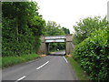 Railway bridge over Keysford Lane carrying the Bluebell line