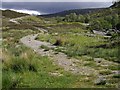 NN3269 : Track leading to the loch. by Callum Black