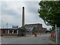 Entrance to the Uskmouth Power Station site