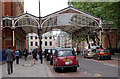 Marylebone station awning and covered way from west