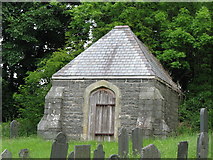 SH9336 : Llanfor Mausoleum by Paul Brooker