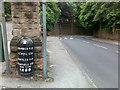 Town Boundary Post