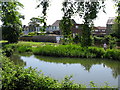 View across the Royal Military Canal from the path