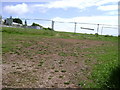 Closed entrance to football field, Higher Exeter Road, Teignmouth