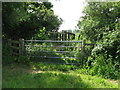 Footbridge over ditch