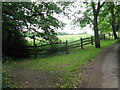 Footpath waymarker close to Grainingfold Farm