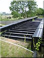 Disused railway bridge over the Grand Union Canal