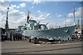 TQ7569 : HMS Cavalier & Destroyer, Dry Dock Number 2, Chatham Dockyard, Kent by Oast House Archive