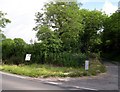 Entrance to Roadside farm and fishery