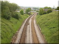 Blackburn to Burnley railway