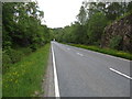 The road heading towards Inveraray