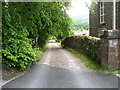 Lane at the side of Duror Kirk