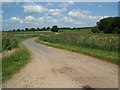 Cliff Lane looking towards Canwick