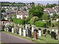 Looking across Third Avenue from Dawlish Cemetery