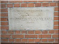 Foundation stone at Englefield Green Social Club (1)