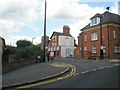 Junction of Harvest Road and Victoria Street