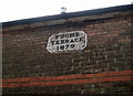 Frome Terrace plaque - Dorchester