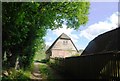 Half timbered building, Lodge Farm