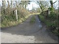 The main entrance to Ty Mawr Farm