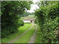 Entrance to Greenacre smallholding on Norton