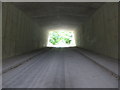 Concrete box tunnel taking Wood Lane under the M5