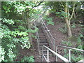 Service access stairway to the M5