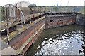 Old dock gates - Cardiff Bay