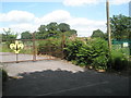 Entrance to the scout hut in Kings Lane