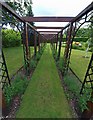 Sweet pea arbour, Burnby Hall Gardens, Pocklington