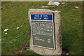 HY5051 : Info Board, Holm of Papa Westray Cairn by hayley green