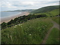 South West Coast Path at Putsborough