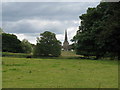 Cuckfield Church spire from the High Weald Landscape Trail