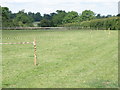 Tape in a Bolnhurst grass field