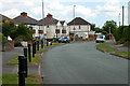 Suburban street at Rushall